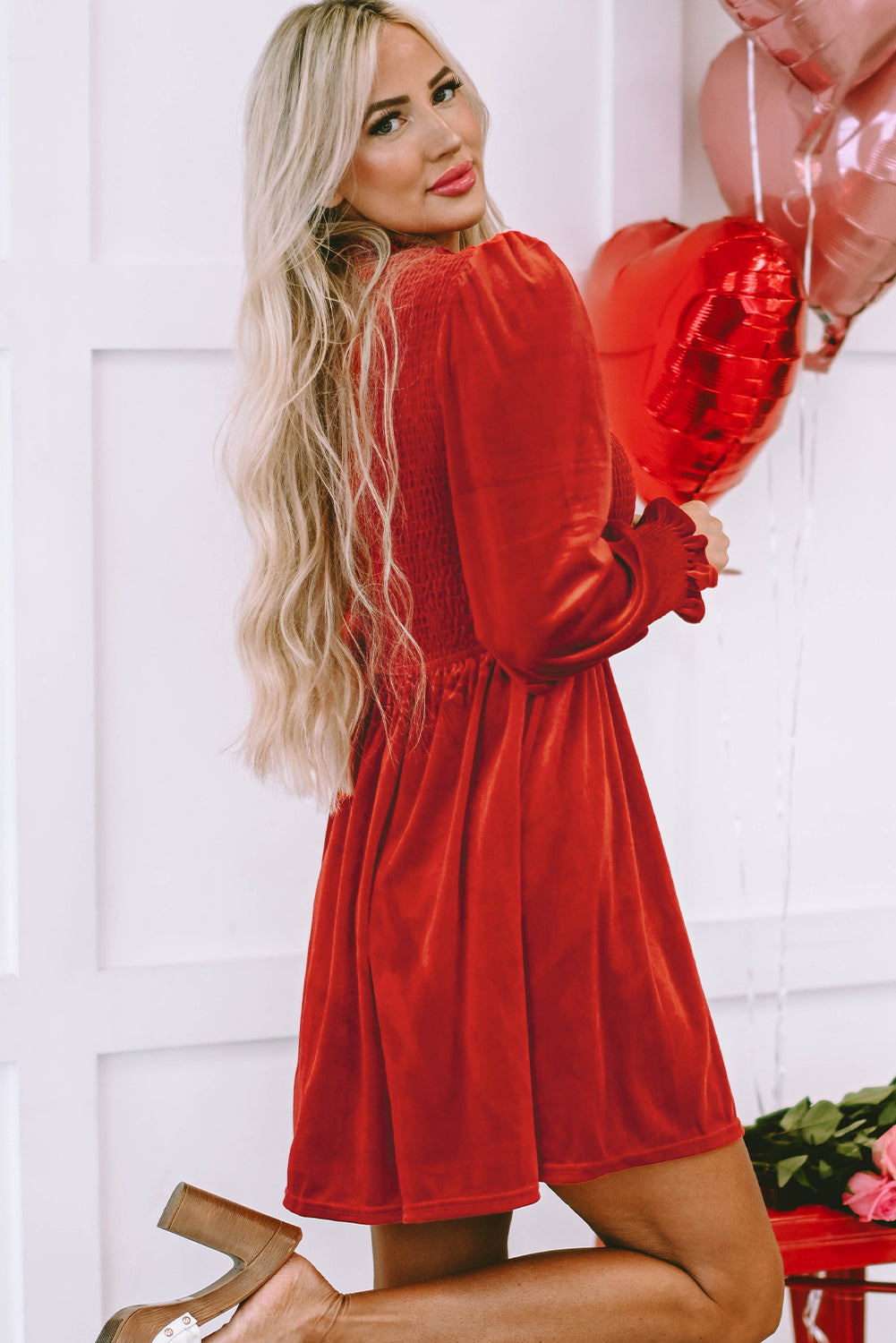 Mistletoe Red Dress